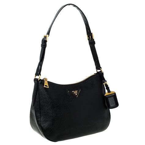 prada black baguette bag|designer prada baguette bag.